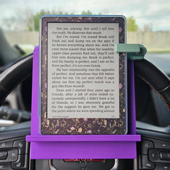 E Reader Steering Wheel Holder