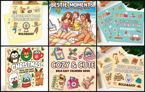 Cozy Coloring Books