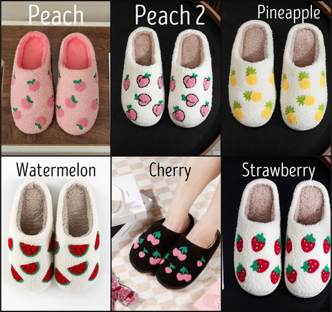 Fruit Slippers