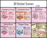 3D Sticker Scenes