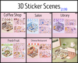3D Sticker Scenes