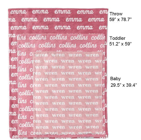 Name Blankets