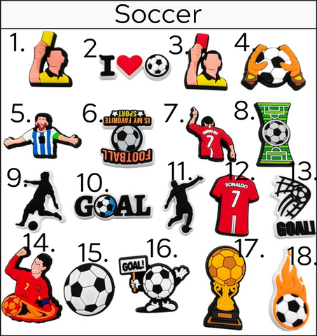 Soccer Charms