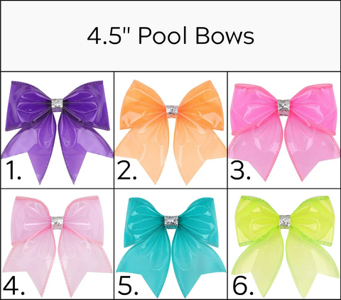4.5" Pool Bows