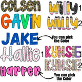 Name Stickers