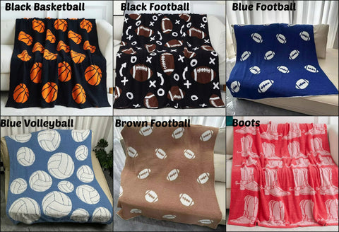 Cloud Blankets- Sports