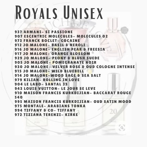Unisex Royals