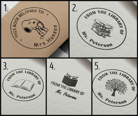 Custom Library Stamps