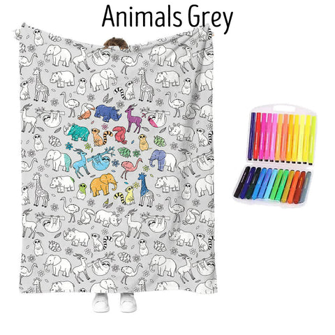 Coloring Blankets