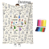 Coloring Blankets