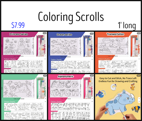 Coloring Scrolls