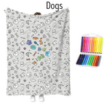 Coloring Blankets