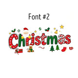 Personalized Christmas Stickers