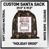 Custom Santa Sacks