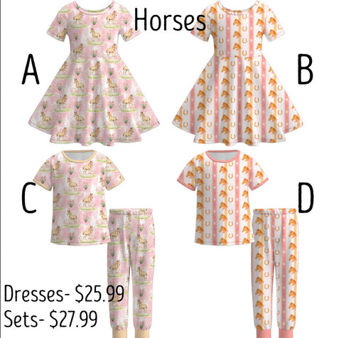 Horse Dresses & Sets