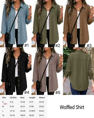Waffled Shirt (I202)