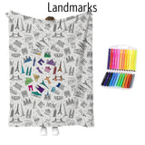 Coloring Blankets