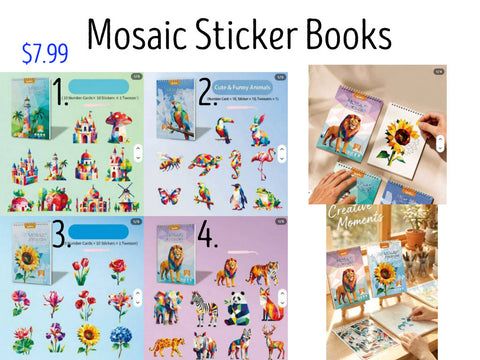 Mosaic Sticker Books