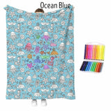 Coloring Blankets