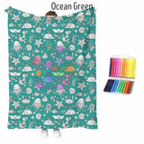 Coloring Blankets