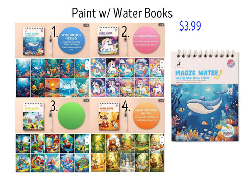 Paint w/ Water Books