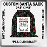 Custom Santa Sacks