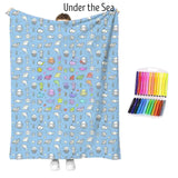 Coloring Blankets