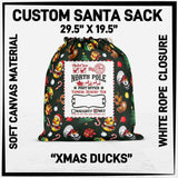 Custom Santa Sacks